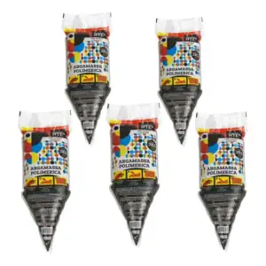 Kit 5und Argamassa Polimérica 3kg Cada - Para Bloco/tijolo