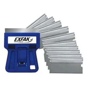 Kit Com 10 Lâminas P/ Raspar Vidro Insufilm Ratinho