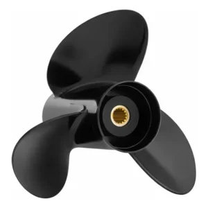 Hélice Motor De Popa Mercury Tohatsu 25 30hp 9 7/8 X 13 Alumínio 3 Pás Alta Performance Seapro Compatível Motores Náuticos Barco Lancha Peça Reposição Alta Durabilidade Encaixe Preciso