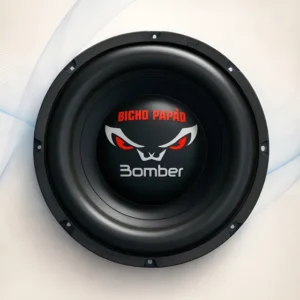 Alto Falante Subwoofer Bomber 8 Polegadas 600w Grave Absurdo Preto