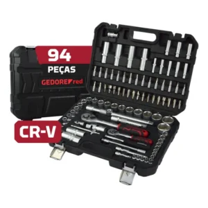 Maleta Jogo Ferramentas Completa Gedore Red 94 Peças