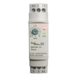 Relé Temporizador Retardo Na Energização 1seg /3min.