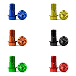 Parafuso Para Flexível De Freio Moto - Master & Cia - Par