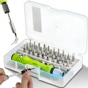 Kit Chave De Fenda De Precisão 32 Em 1 Para Eletrônicos