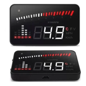 Velocímetro Digital Hud Projetor Carro Vidro Parabrisa Obd2