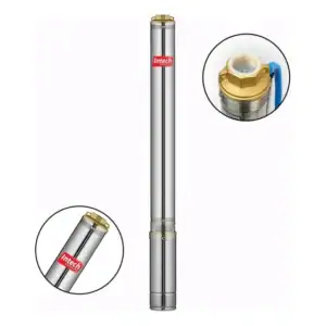 Bomba submersa Caneta Palito 1/2hp 3 polegadas 76,2 mm 1/2CV Bsca3 para poço artesiano Intech Machine