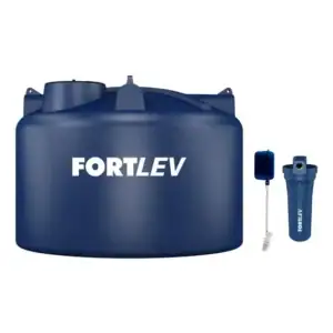 Tanque Fortlev 5.000l Com Válvula Boia E Filtro