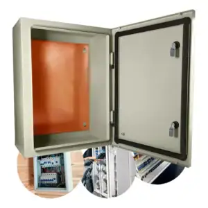 Caixa De Montagem Painel Eletrico 80x60x25 Quadro De Comando