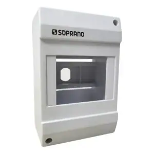 Caixa Quadro Disjuntor 4p Sobrepor Soprano 04iec