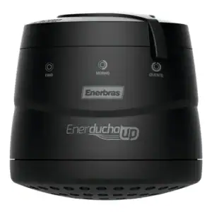 Chuveiro Fixo Enerbras Enerducha UP Preto 3 Temperaturas 5.5kW