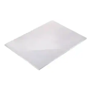 Placa Acrílica Branco Leitoso 3mm Acrilplas Para Luminária 0.05m²