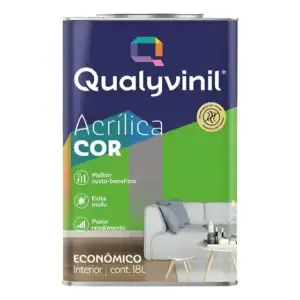 Tinta Antimofo Acrílica Econômica Qualyvinil