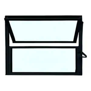 Vitro Basculante Preto 40 X 60 Vidro Liso