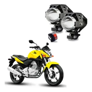 Par Farol De Milha U5 Mini Moto Honda Cb 300r 2012 2013 2014