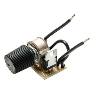 Dimmer Rotativo 400w Universal Liga/desl Cor Preto