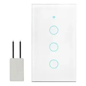 Interruptor Inteligente Wifi 3 Vías Branco 16a 110v
