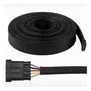 ISOFASES Helagaine HEGPX TX-50mm Polipropileno 1m Preto Áudio Ethernet Elétrica