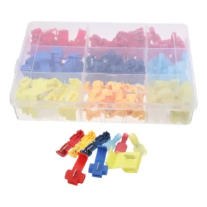 Kit 160pcs Conectores T Tap Autoescamados Para Veículos