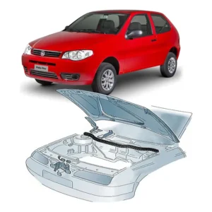 Borracha Cofre Motor Guarnição Capô Fiat Palio Siena Strada