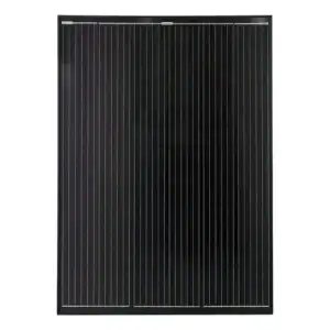 Painel Solar Fotovoltaico 330w Monocristalino Ip68 Classe A Cor Preto Voltagem De Circuito Aberto 41.21v Voltagem Máxima Do Sistema 48v