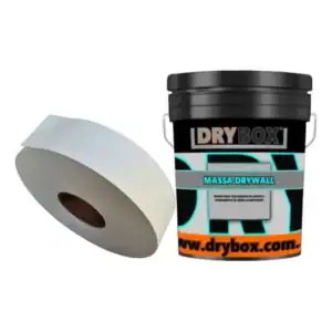 Kit Drywall - Massa Para Drywall Com Rolo De Fita De Papel