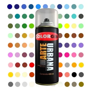 Tinta Arte Urbana Colorgin Uso Geral 100 Cores Para Escolher