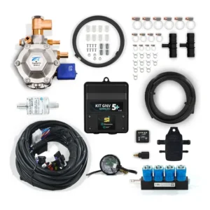 Kit Gnv 5+ Sgv 5g 4cc Tubo + Redutor Tomasetto Made In Italy