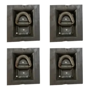 Kit 4 Gancho Amarração Interno Carroceria Madeira