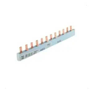 Barra De Distribuição WEG Br3-4 - 80A - 12 polos - 690v Trifásica