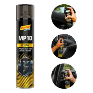 Silicone Automotivo Lubrificante Proteção Plástico Borrachas