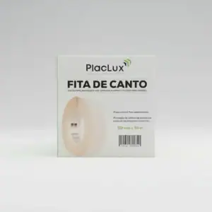 Fita De Canto Placlux Alumínio 50mm X 30m Para Drywall