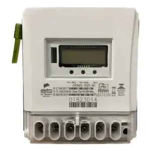 Relógio Medidor Energia Luz Consumo Bifásico