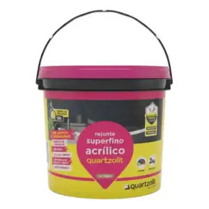 Rejunte Acrílico Superfino Preto Õnix 2kg Quartzolit