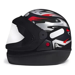 Capacete Taurus San Marino Oceano Preto / Vermelho Tam 56
