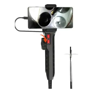 Endoscópio 8.5mm Hd Com Led Para Inspeção De Carros Cabo 1m