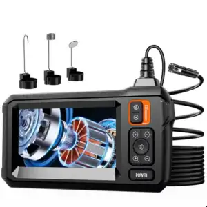 Câmera Endoscopia Click M-C55 1080P Tela 4.3" Dual Lens 5m IP67 Automotivo