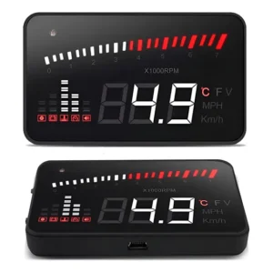 Velocímetro Digital Hud Projetor Carro Parabrisa Obd2