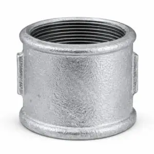 Luva Ferro Galvanizado 2.1/2 Bsp Conexão Hidráulica Rosqueável Industrial - Center Chamas