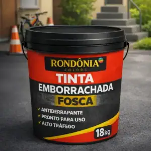 Tinta Para Piso Externo Fosca 18kg Emborrachada