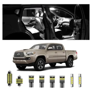 Kit De 10 Luzes Led Internas Tacoma, Mapa Supe Led...