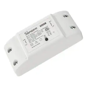 Sonoff Basic R2 Relé Wi-Fi Automação Residencial Alexa Google 2200W