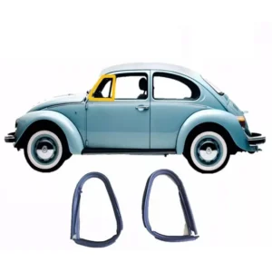 Kit Borracha Vidro Ventarola Quebra Vento Fusca - 2 Pcs