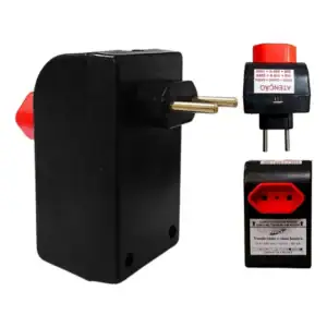 Adaptador Conversor De Voltagem Transformador 110-220v Ou 220-110v 42w