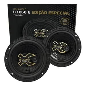 Tipo de alto-falante triaxial Bravox B3X60 Cor Preto x 2 unidades