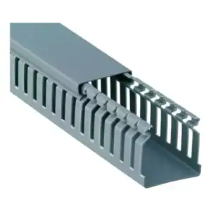 Organizador De Cabos Pvc 80x80 Cinza Elesys Original - D3