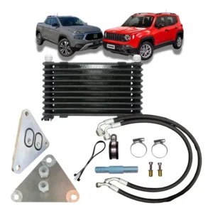 Kit Resfriador Trocador Calor Câmbio Fiat Toro Jeep Renegade