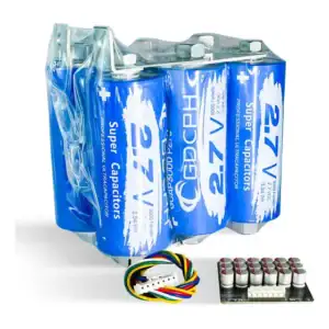 Banco Ultracapacitor 2.7v 3000f Armazenamento Energia