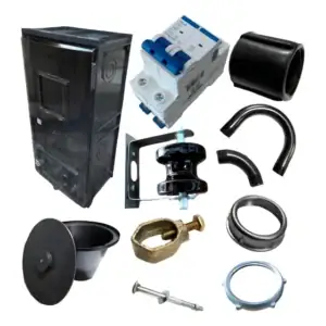 Kit Caixa Luz Bifásico Para Energia Padrão Neoenergia Coelba