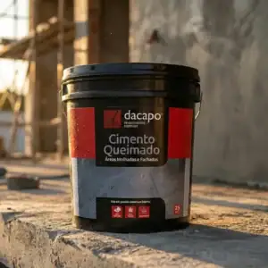 Cimento Queimado Áreas Molhadas E Fachadas 25kg