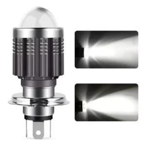 Farol H4 Ba20d H6 Refletor Led Iluminação De Motocicleta De